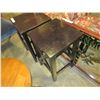 Image 2 : 2 PIER ONE BLACK STOOLS