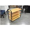 Image 2 : ROLLING 4 TIER SHELF