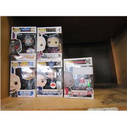 LOT OF 5 FUNKO POP FIGURES