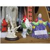 Image 2 : LOT OF FIGURAL TEAPOTS AND FIGURES