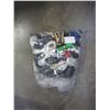 Image 1 : LARGE BAG OF HEAD PHONES, POWER CORDS, AND OTHER CORDS