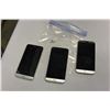 Image 2 : 3 LG G5 PHONES, SILVER, PARTS ONLY