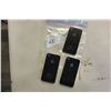 Image 1 : 3 APPLE IPHONE 4, BLACK, PARTS ONLY