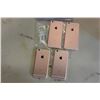 Image 1 : 4 APPLE IPHONE 6S, ROSE GOLD, PARTS ONLY