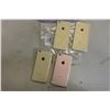 Image 1 : 4 APPLE IPHONE 6S, 3 GOLD, AND 1 ROSE GOLD, PARTS ONLY