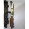 Image 2 : PROMEDOCCA MACHETE AND LEATHER SHEATH