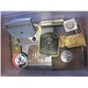 Image 2 : BELT BUCKLES AND PINS AND CROSS PENS