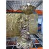 Image 2 : BRASS MAGAZINE HOLDER AND CHERUB LAMP