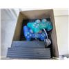 Image 1 : PS2 CONSOLE W/ 18 GAMES, 2 CONTROLLERS, AND CORDS