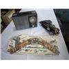 Image 1 : CAR RADIO AND SMALL VINTAGE PLAYMATE RADIO AND BOOMERANG
