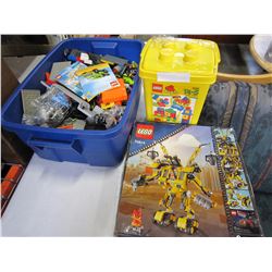 BLUE BIN OF LEGO ETC