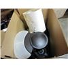 Image 1 : COFFEE MAKER AND EGG PAOCHER AND BEAN POT AND TABLE LAMP