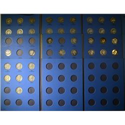 67 DIFFERENT CIRC WASHINGTON QUARTERS IN FOLDERS