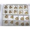 Image 4 : (40) SECO MISC. CARBIDE INSERT *SEE PICS FOR PART #*