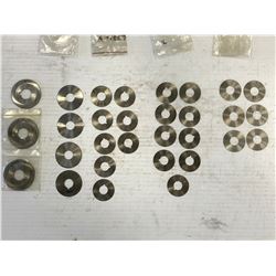 (30) MISC. SLOT CUTTER *SEE PICS FOR PART #*