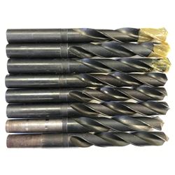 (8) MISC. HSS DRILL BIT * SEE PICS FOR PART #*