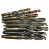 Image 1 : (8) MISC. MORSE TAPER HSS DRILL *SEE PICS FOR PART #*