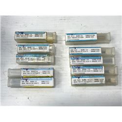 (10) XACTFORM MISC. INTERNAL THREADMILL / TAP *SEE PICS FOR PART #*