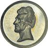 Image 6 : Undated Medallion. George Washington – Andrew Jackson. Julian PR-29. White Metal. 18 mm. Plain Edge.
