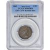 Image 1 : 1849 C-1. Large Date. Rarity-2. 120° CCW Rotated Dies. Mint Error. MS-62 BN PCGS.