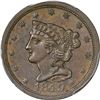 Image 3 : 1849 C-1. Large Date. Rarity-2. 120° CCW Rotated Dies. Mint Error. MS-62 BN PCGS.