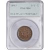 Image 1 : 1857 C-1. Rarity-2. MS-63 BN PCGS. OGH
