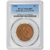 Image 1 : 1796 S-101 R5 Draped Bust PCGS graded MS62BN.