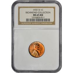 1931-D MS-65 RD NGC