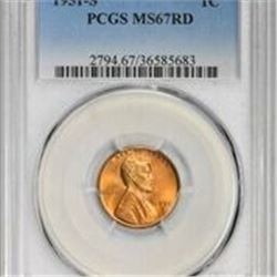1951-S MS-67 RD PCGS.