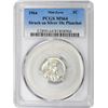 Image 1 : 1964 Cent on Silver Dime Planchet. Mint Error. MS-64 PCGS