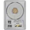 Image 2 : 1837 Liberty Seated. No Stars. Small Date. AU-58 PCGS.