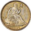 Image 3 : 1837 Liberty Seated. No Stars. Small Date. AU-58 PCGS.