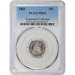 1862 Proof-62 PCGS
