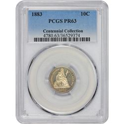 1883 Proof-63 PCGS.