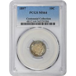 1897 MS-64 PCGS.