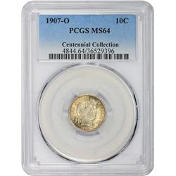 1907-O MS-64 PCGS.