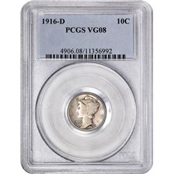 1916-D VG-8 PCGS.