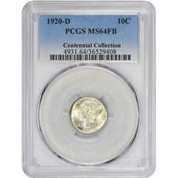 1920-D MS-64 FB PCGS.