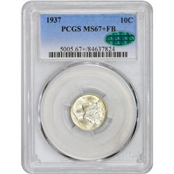 1937 MS-67 + FB PCGS.