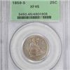 Image 1 : 1859-S EF-45 PCGS. OGH.