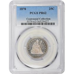 1878 Proof-62 PCGS.