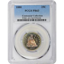 1880 Proof-63 PCGS.