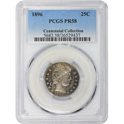 1896 Proof-58 PCGS.