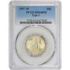 Image 1 : 1917-D Type I. MS-64 FH PCGS.