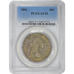 1802 O-101. Rarity-3. AU-53 PCGS.