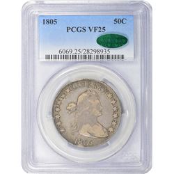 1805 O-109a. Rarity-3. VF-25 PCGS. CAC.