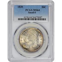 1830 O-101. Small 0. Rarity-1. MS-64 PCGS.