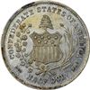 Image 4 : Select Mint State "1861" Scott Token, Struck in 1879 Using Confederat Half Doillar Die
