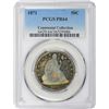 Image 1 : 1871 Proof-64 PCGS.