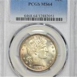 1894 MS-64 PCGS.